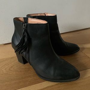 Women’s Leather Heel Boots